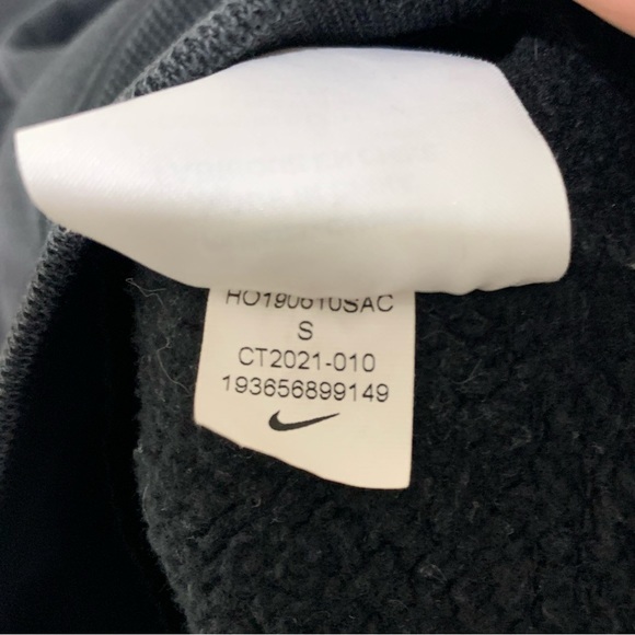 🔥 RARE! NIKE x Olivia Kim Hoodie Faded Black Small - Picture 8 of 9